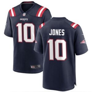 Nike Mac Jones New England Patriots Game Jersey NFL Football Kids Size 10/12